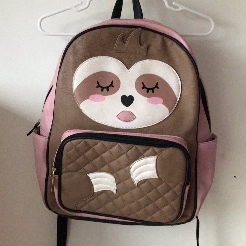 Betsey Johnson Sloth backpack